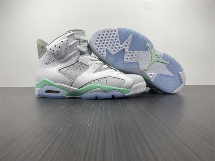  Arrenfashion Air Jordan 6 Retro Mint Foam (W) DQ4914-103