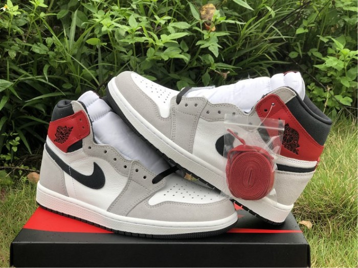  Arrenfashion Air Jordan 1 “Light Smoke Grey” 555088-126
