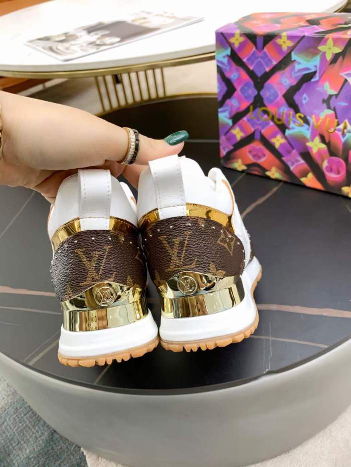  Arrenfashion Women L*ouis V*uitton Run Away Top Sneaker