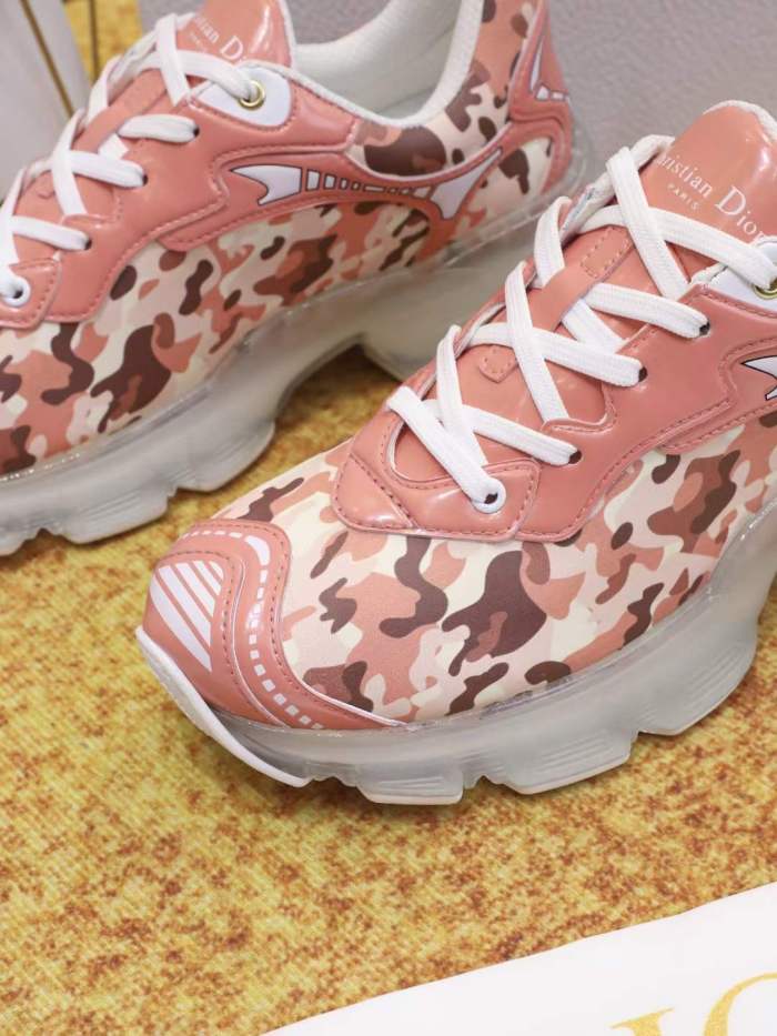 Men Women D*ior Top Sneakers （Arrenfashion）
