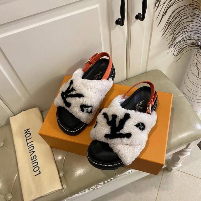  Arrenfashion Women L*ouis V*uitton Top Slippers