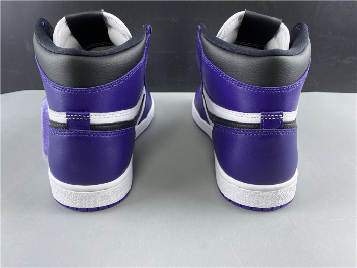  Arrenfashion Air Jordan 1 AJ1 Court Purple OG 555088-500