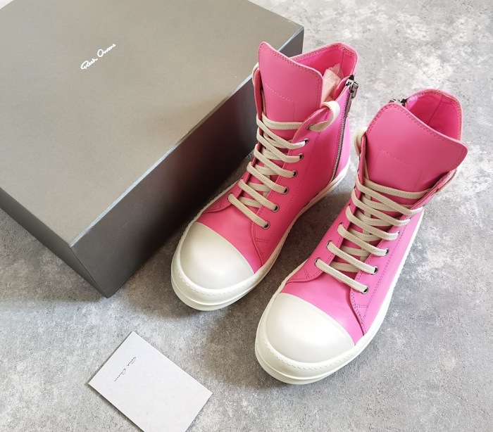 Men Women R*ick O*wens Top Sneaker (Arrenfashion)