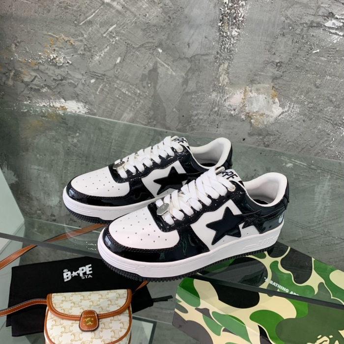  arrenfashion Men Women B*ape Top Sneaker