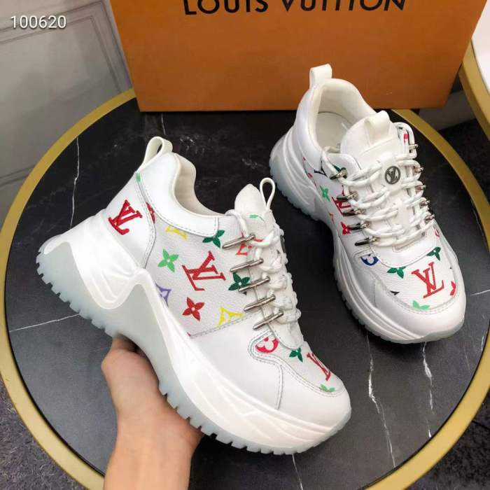  Arrenfashion Men Women L*ouis V*uitton Top Sneaker