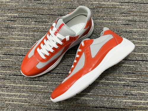  Arrenfashion Mens P*rada Top Sneakers