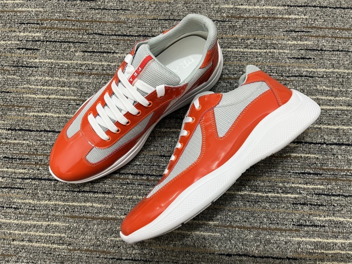  Arrenfashion Mens P*rada Top Sneakers