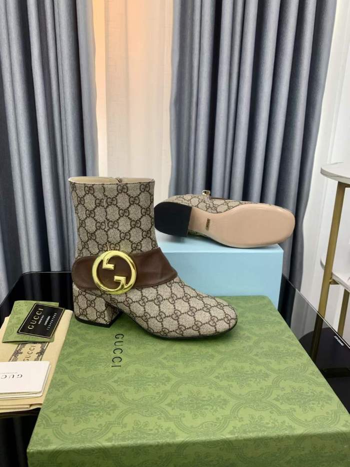 Women G*ucci Top Boots （Arrenfashion）
