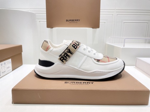  Arrenfashion Men Women B*urberry vintage Top Sneakers