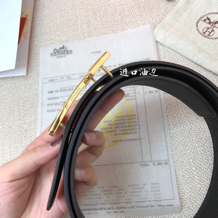  Arrenfashion H*ermes Belts Top Quality 38mm
