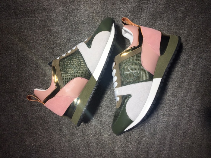  Arrenfashion Women L*ouis V*uitton Run Away Top Sneaker