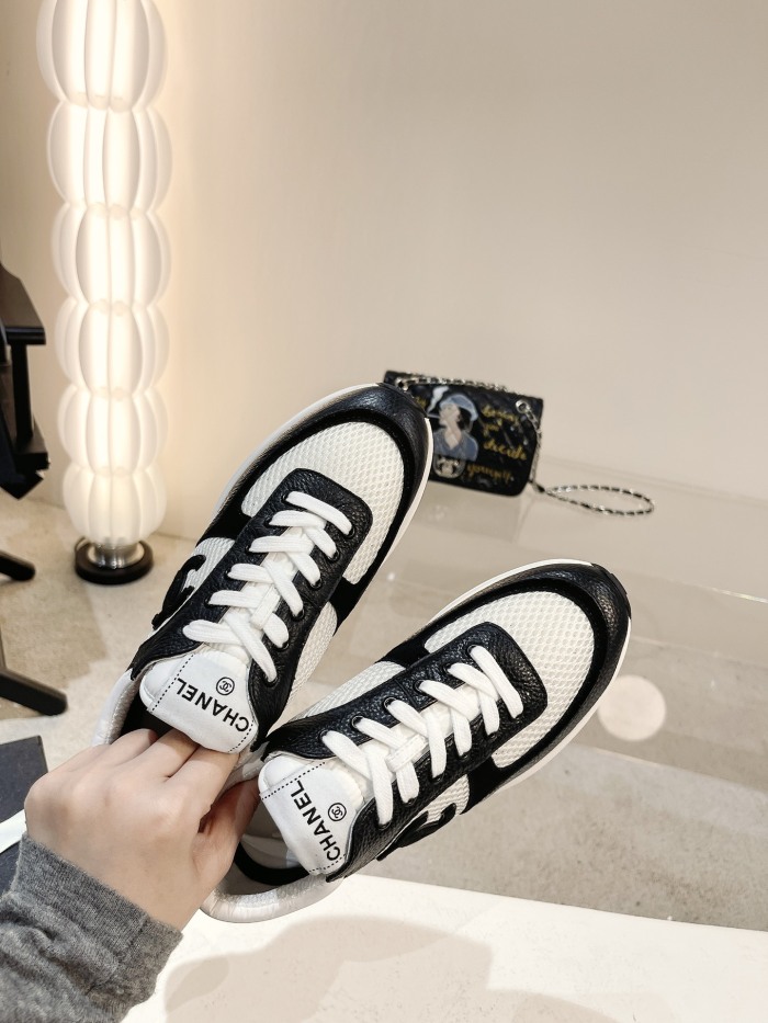  Arrenfashion Women C*hanel Top Sneaker