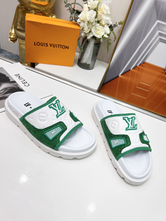 Arrenfashion Men Women L*ouis V*uitton Slippers ( Arrenfashion)