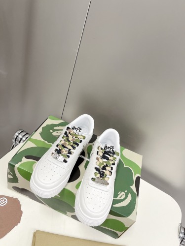  arrenfashion Men Women B*ape Top Sneaker