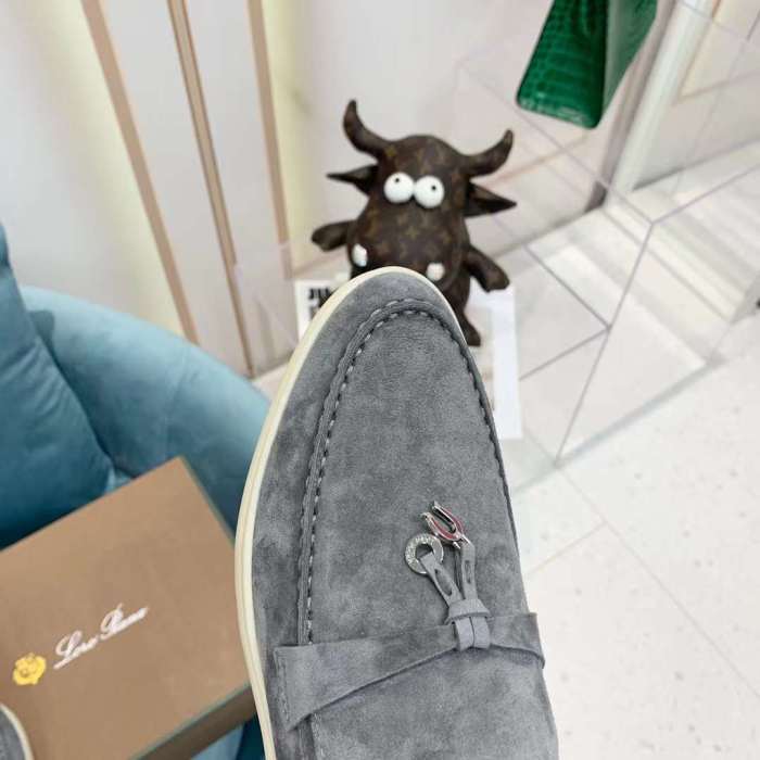 Men Women L*oro P*iana Top Loafer （Arrenfashion）