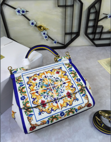  Arrenfashion D*olce&G*abbana Top Bag 25*20*12cm