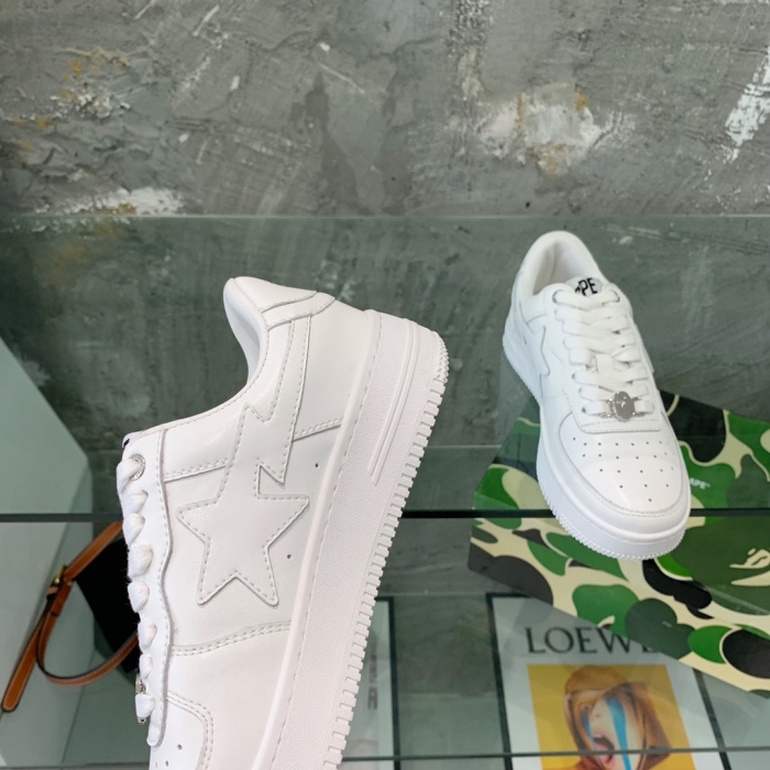  arrenfashion Men Women B*ape Top Sneaker