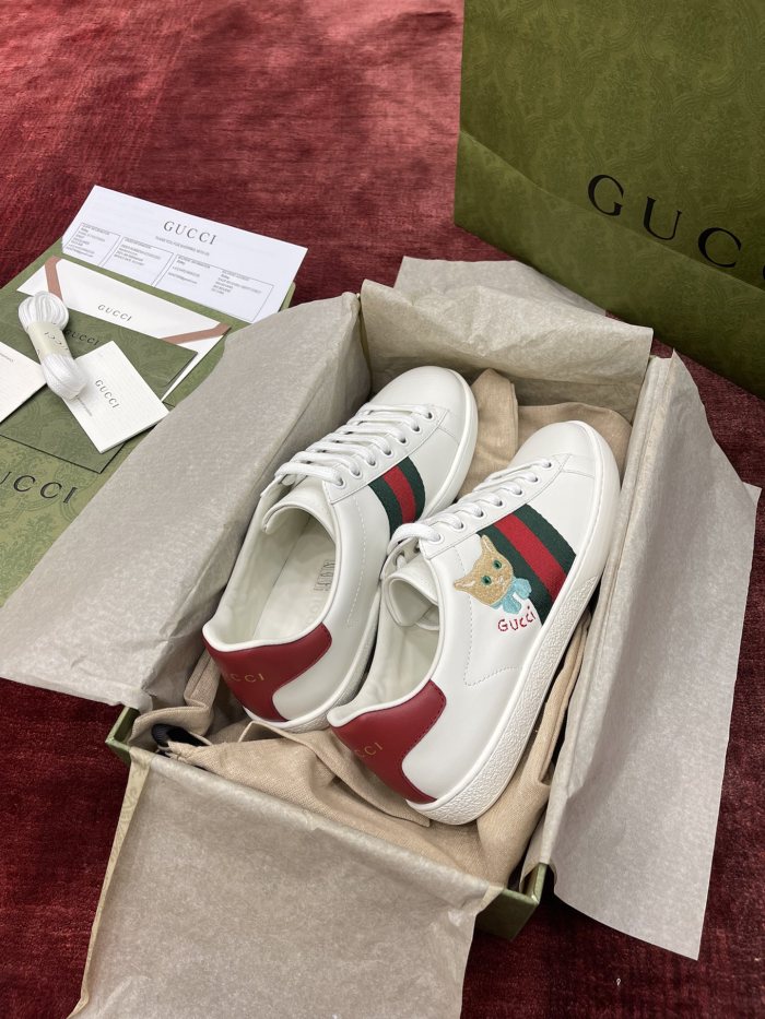  Arrenfashion Men Women G*ucci Top Sneaker