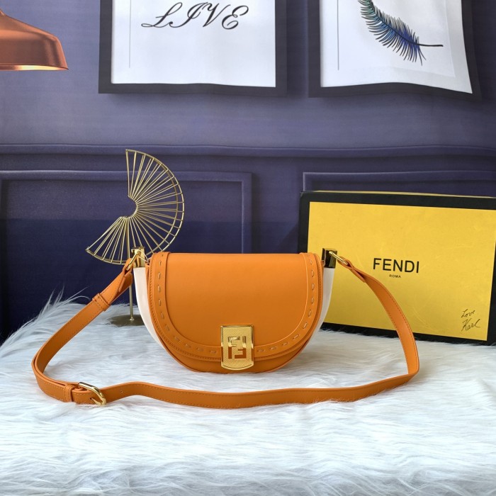  Arrenfashion F*endi Top Bag 21*14*9cm