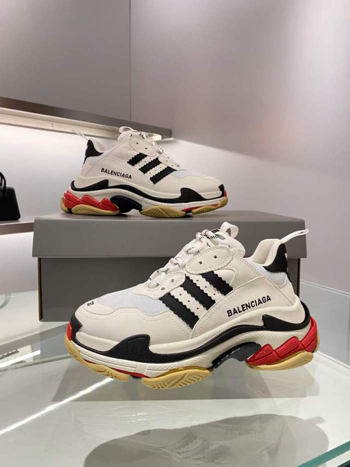 Women Men B*alenciaga Top Sneakers ( Arrenfashion )