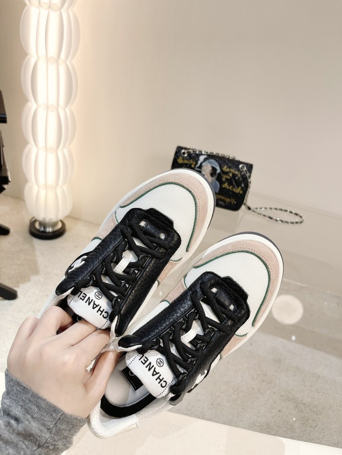  Arrenfashion Women C*hanel Top Sneaker
