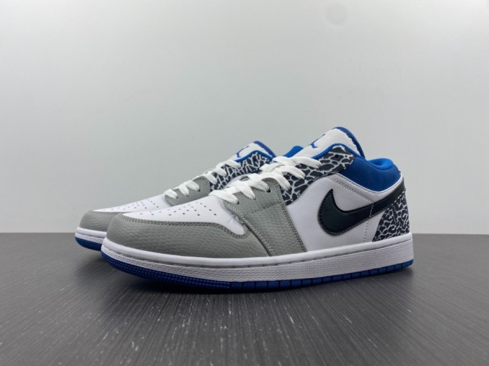  Arrenfashion Air Jordan 1 Low True Blue DM1199-140