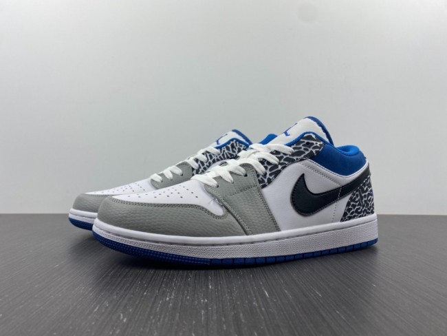 Arrenfashion Air Jordan 1 Low True Blue DM1199-140
