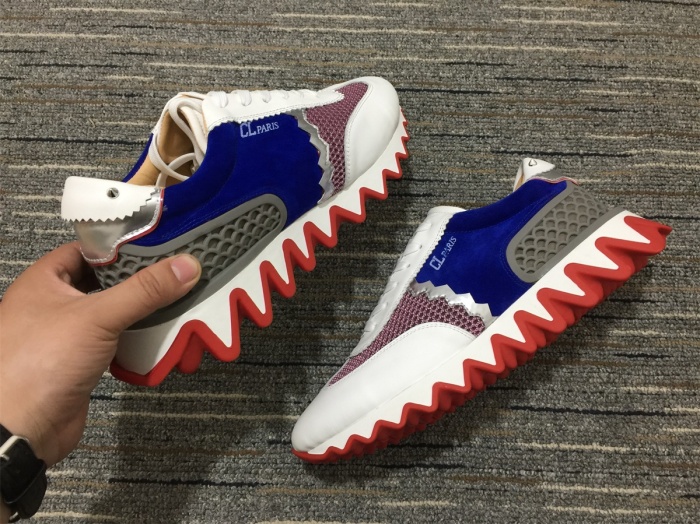  Arrenfashion Men C*hristian L*ouboutin Aurelien Flat Top Sneakers