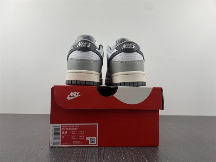  from Arrenfashion Nike Dunk Low “Light Smoke Grey” DD1503-117