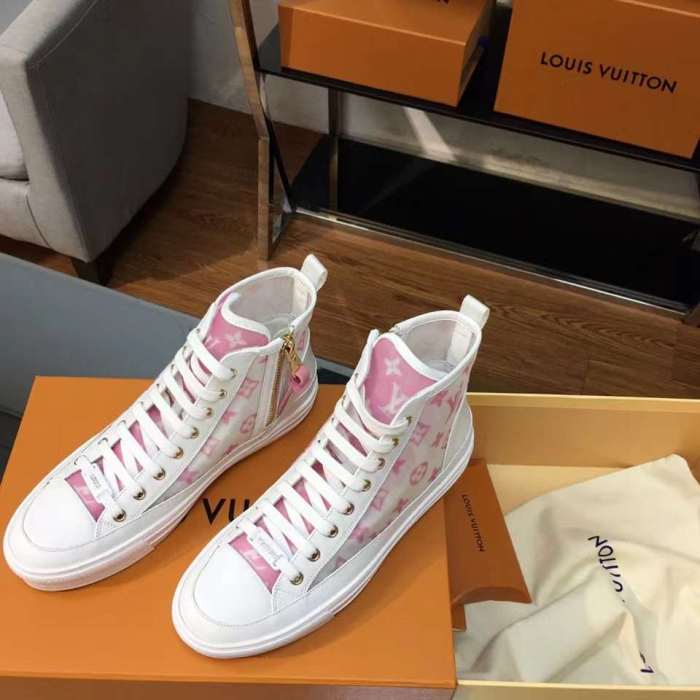 Women L*ouis V*uitton Top Sneaker (Arrenfashion)