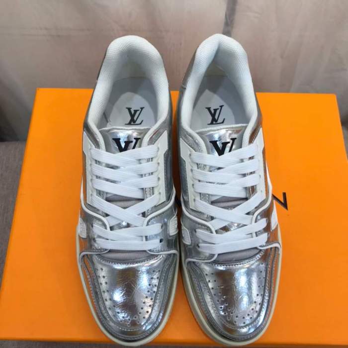  Arrenfashion Men Women L*ouis V*uitton Top Sneakers