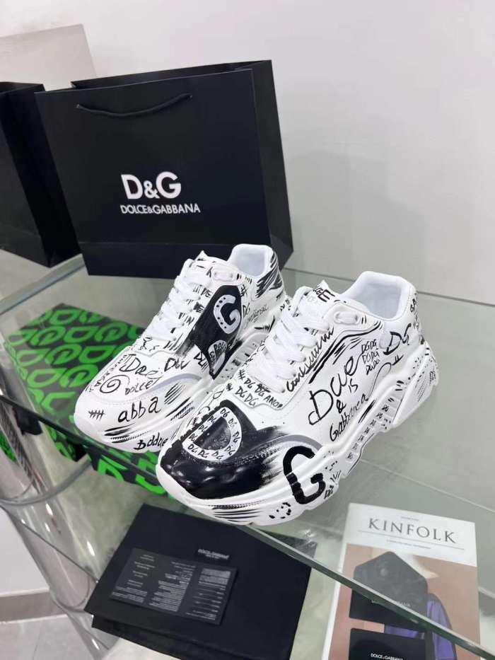 Men Women D*G Top Sneakers (Arrenfashion)
