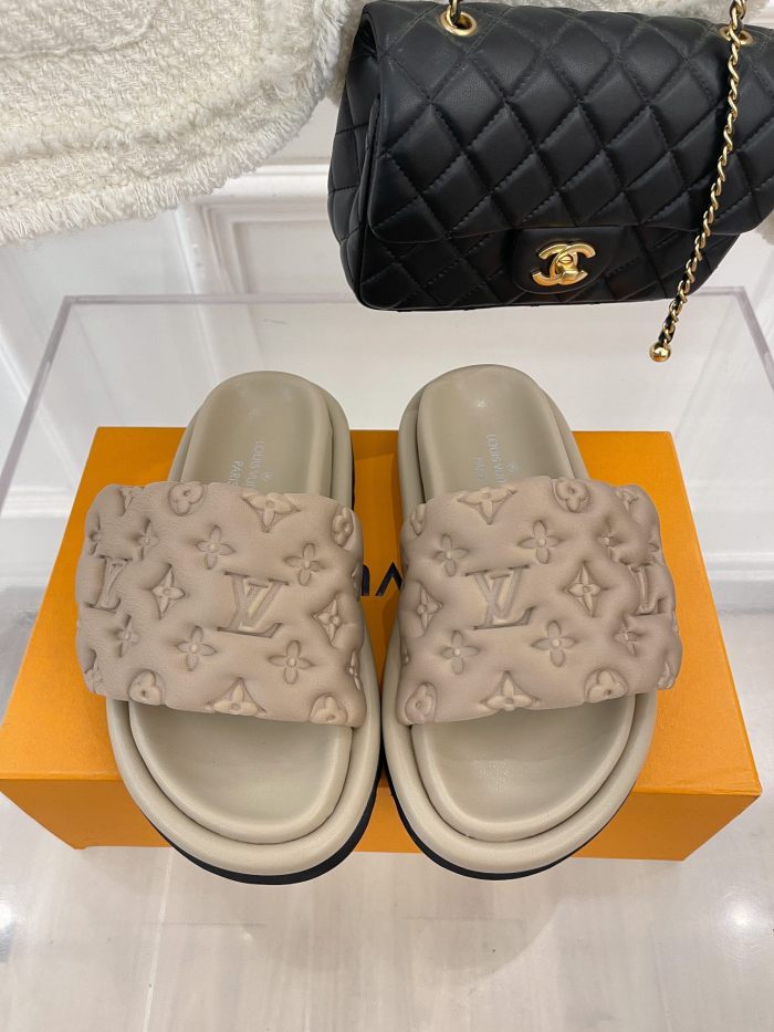  Arrenfashion Men Women L*ouis V*uitton Top Sandals