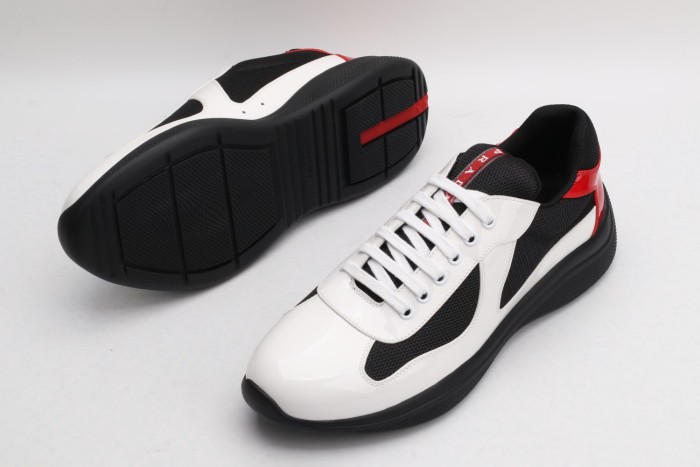  Arrenfashion Mens P*rada Top Sneakers