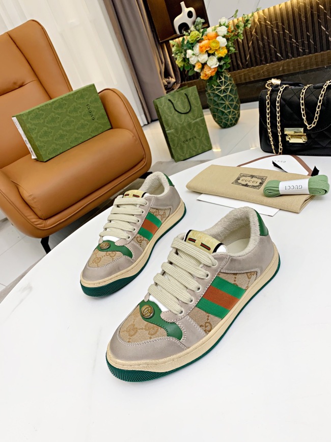  Arrenfashion Men Women G*ucci Top Sneaker