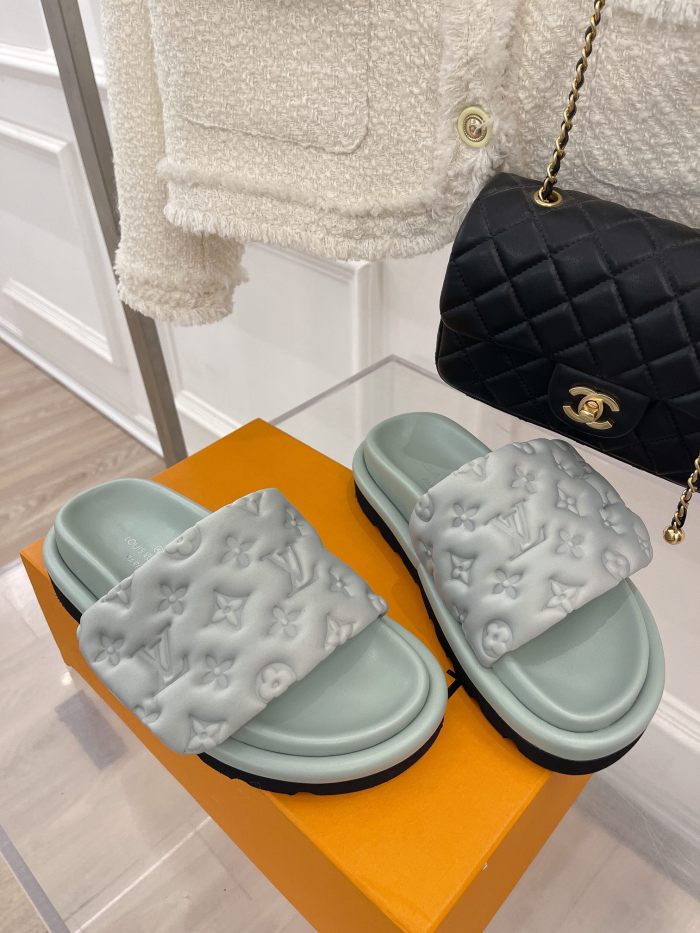  Arrenfashion Men Women L*ouis V*uitton Top Sandals