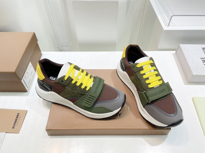  Arrenfashion Men Women B*urberry Top Sneakers