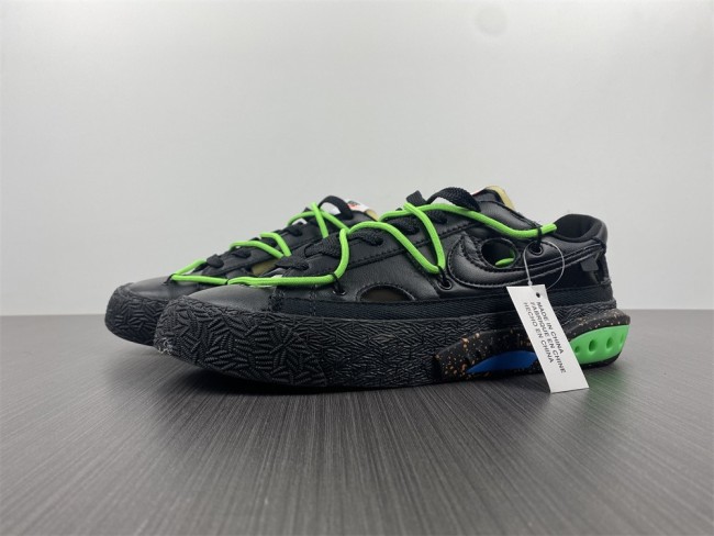  from Arrenfashion Nike Blazer Low x O*ff-W*hite Black / Green