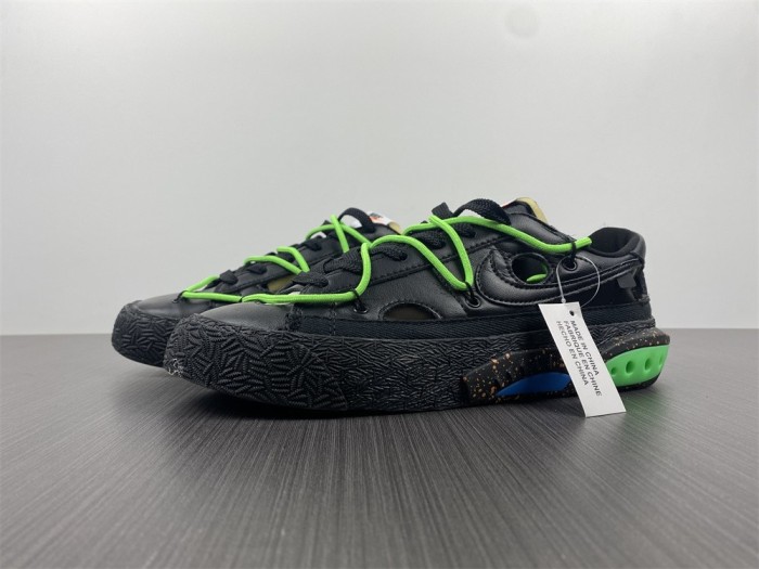  from Arrenfashion Nike Blazer Low x O*ff-W*hite Black / Green