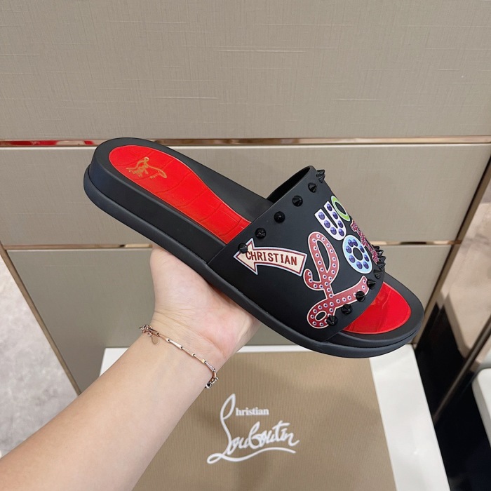  Arrenfashion Men C*hristian L*ouboutin Top Quality slippers