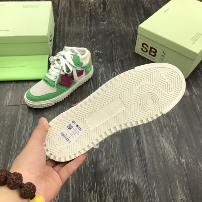  Arrenfashion Men Women Off W*hite Top Sneaker