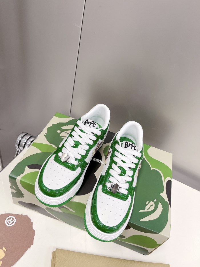  arrenfashion Men Women B*ape Top Sneaker