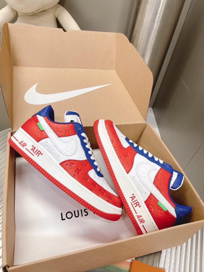  from Arrenfashion Men L*ouis V*uitton x OFF-WHITE x Nike Top Sneakers