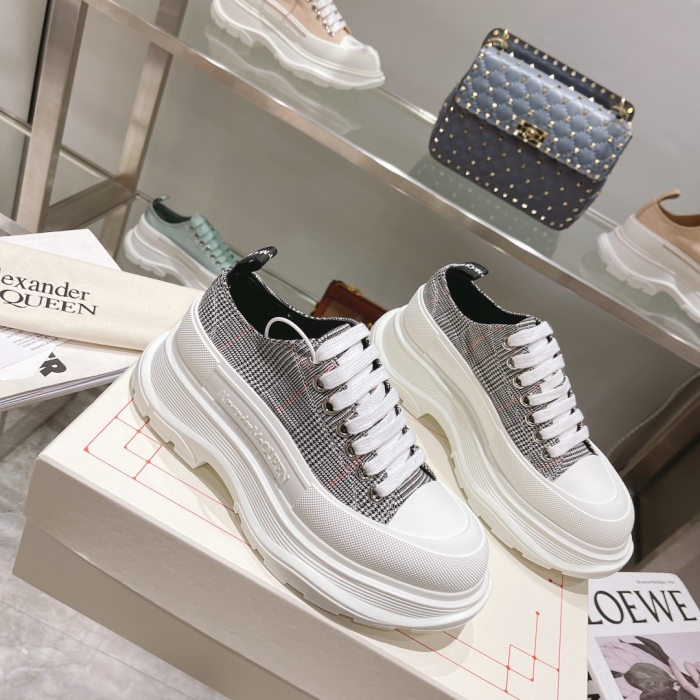 Men Women A*lexander M*cqueen Top Sneaker （ Arrenfashion ）