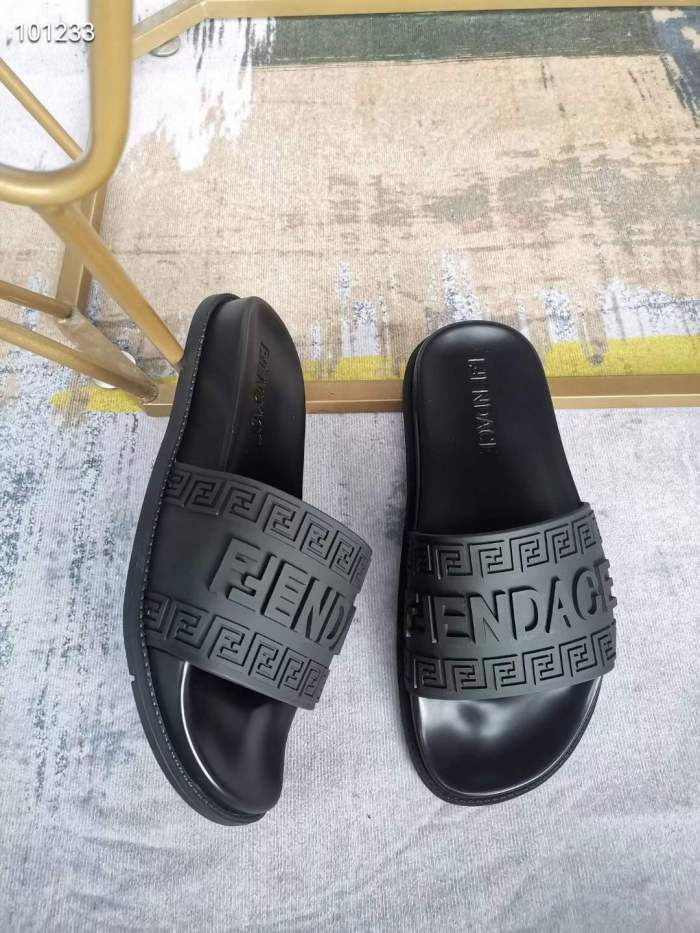 Men Women F*endi Top Sandals (Arrenfashion)