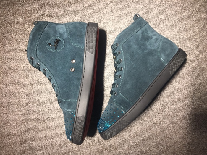  Arrenfashion C*ristian L*uboutin Suede Leather Sneaker