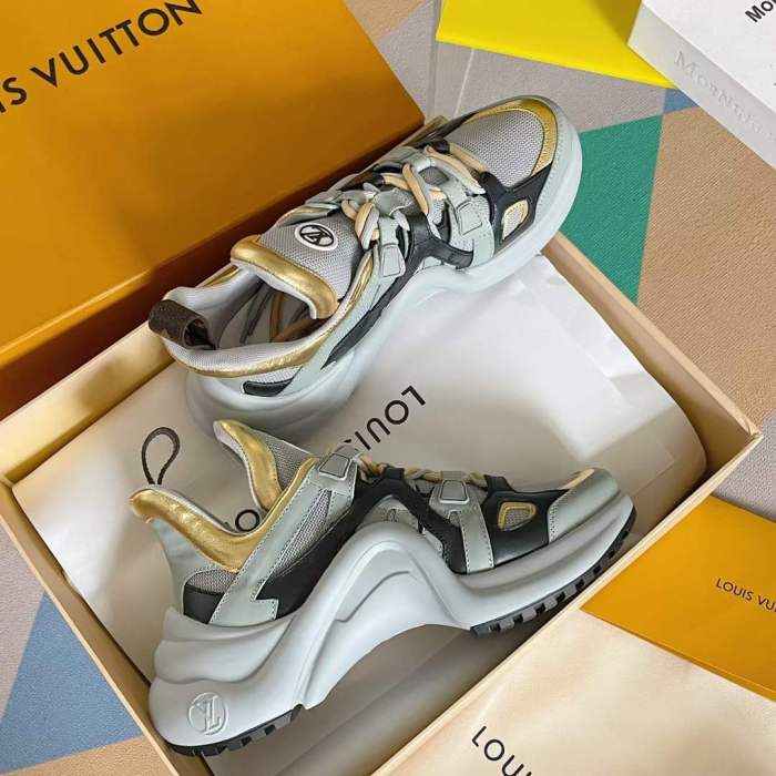 Women L*ouis V*uitton Top Sneaker (Arrenfashion)
