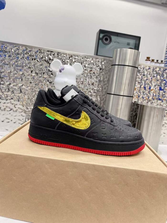  from Arrenfashion Men Women L*ouis V*uitton x NIKE Air force1 22ss
