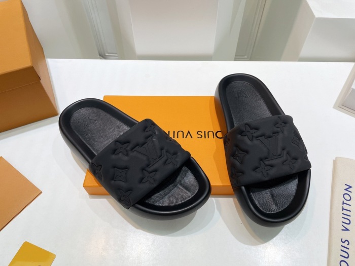  Arrenfashion Women Men L*ouis V*uitton Top Slippers