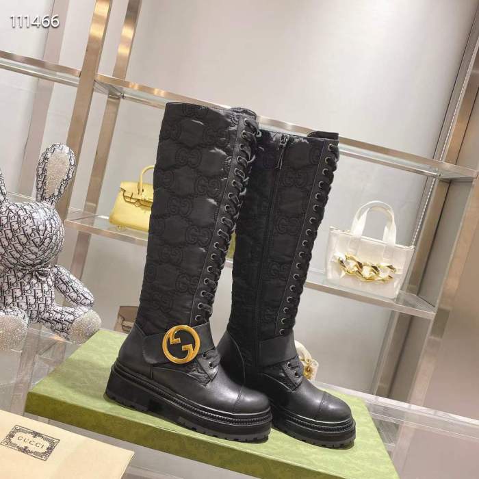 Women G*ucci Top Boots （Arrenfashion）